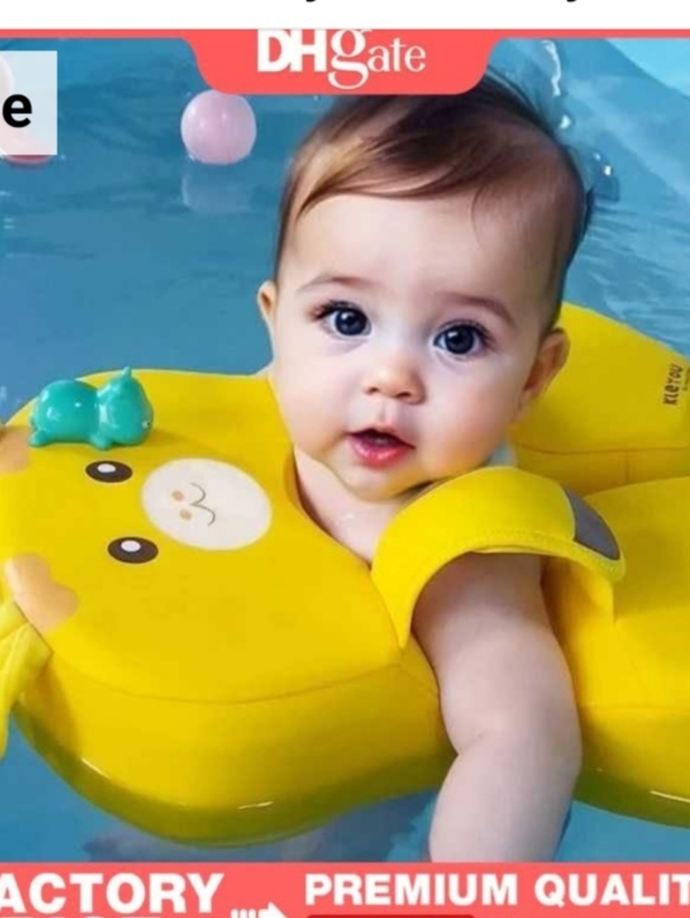 New!! Yellow Giraffe Toddler Life Jacket
